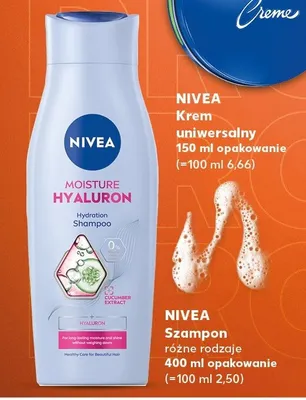 Nivea Szampon promocja w Kaufland