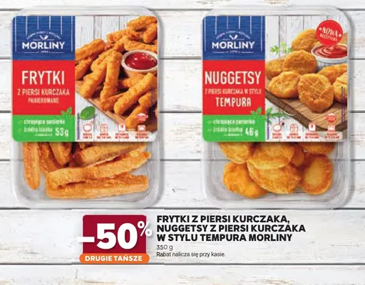 Frytki z piersi kurczaka Morliny promocja w Stokrotka