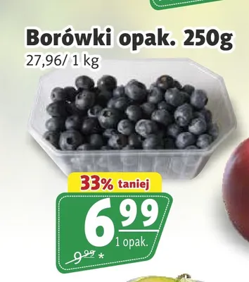 Borówki promocja w Prim Market