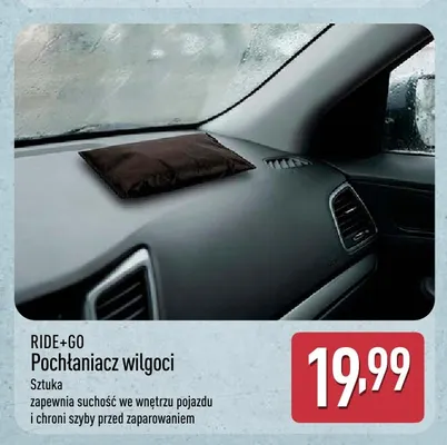 Pochłaniacz wilgoci Ride+Go promocja w Aldi