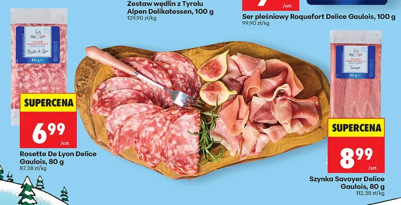 Rosette De Lyon Delice Gaulois, 80 g promocja w Biedronka