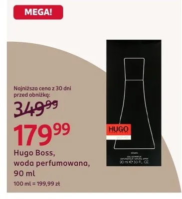 Woda perfumowana, dla mężczyzn promocja w Rossmann