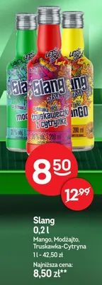 Slang koktajl o smaku Truskawka-Cytryna promocja w Żabka