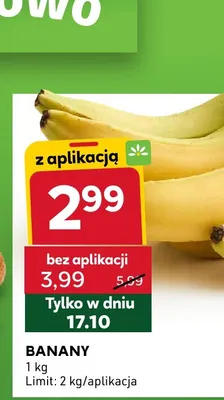 Banany promocja w Stokrotka