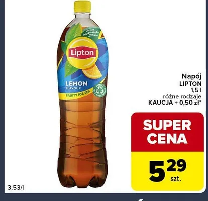 Napój lemon promocja w Globi