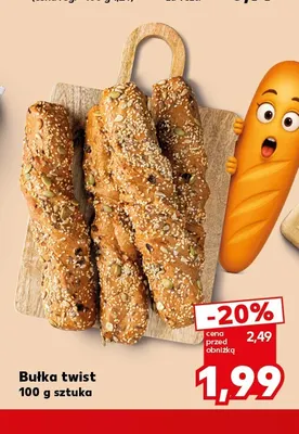 Bułka twist promocja w Kaufland