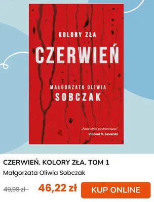 Książka Czerwień. Kolory zła. Tom 1 W. A. B. promocja w taniaksiazka.pl