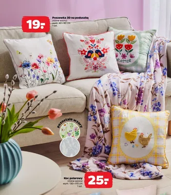 Koc polarowy promocja w Netto