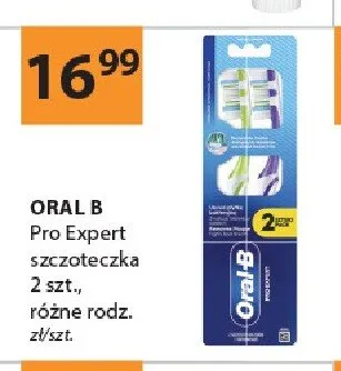 Szczoteczka do zębów Oral-B Pro Expert 2-pak promocja w Drogerie Laboo