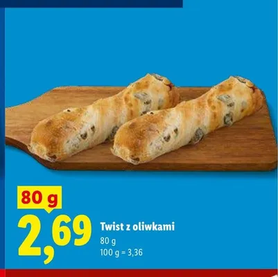 Twist z oliwkami promocja w Lidl