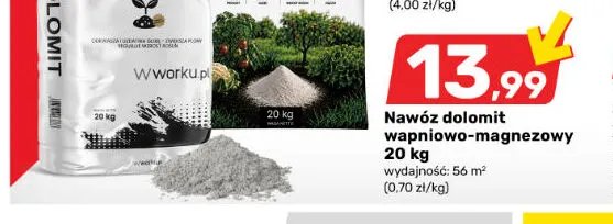 Nawóz dolomit wapniowo-magnezowy Naturin promocja w Bricomarche