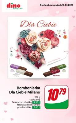 Bombonierka Dla Ciebie promocja w Dino