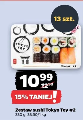 Zestaw sushi Tokyo Tey #2 promocja w Netto
