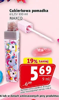 Cukierkowa pomadka MAXCO promocja w Prim Market