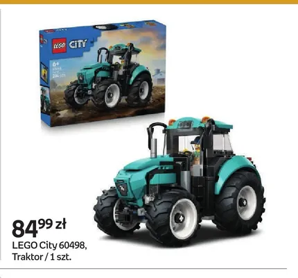 Klocki LEGO City 60498 Traktor promocja w Empik