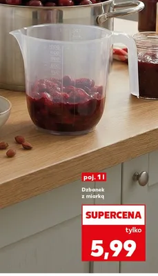 Dzbanek z miarką 1 l promocja w Kaufland