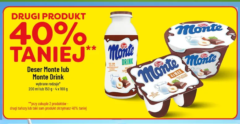 Deser Monte promocja w POLOmarket