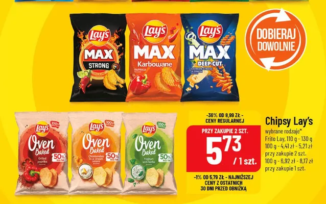 Chipsy Oven Baked promocja w POLOmarket