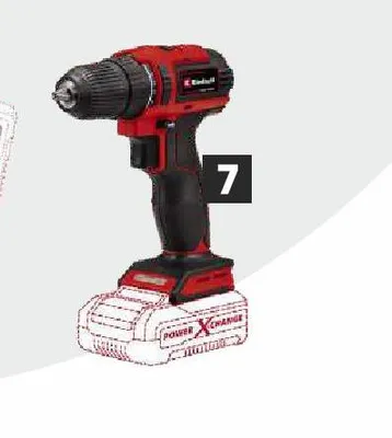 Wiertarko-wkrętarka Einhell TE-CD 18/40 Li-Solo promocja w Merkury Market
