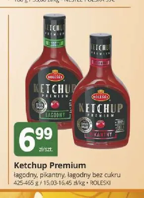Ketchup Premium pikantny Roleski promocja w Marketvita