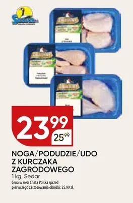 Podudzie z kurczaka zagrodowego promocja w Chata Polska