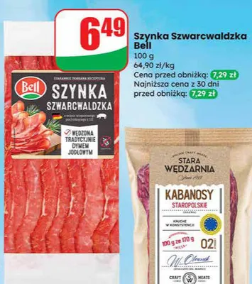 Szynka szwarcwaldzka promocja w Dino