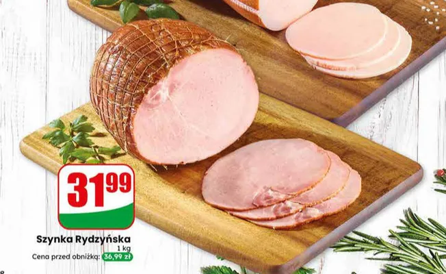 Szynka Rydzyńska Agro Rydzyna promocja w Dino