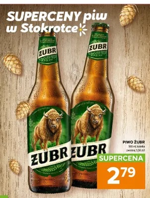 Piwo Żubr promocja w Stokrotka