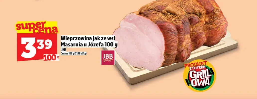 Wieprzowina jak ze wsi Masarnia u Józefa JBB promocja w TOPAZ