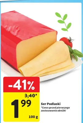 Ser Podlaski promocja w Intermarche