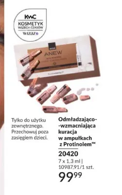 Kuracja odmładzająco-wzmacniająca w ampułkach z Protinolem Avon Anew 7-pak 1,3ml promocja w AVON