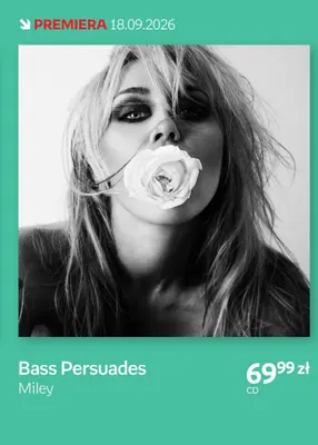 Płyta CD Bass Persuades Miley promocja w Empik