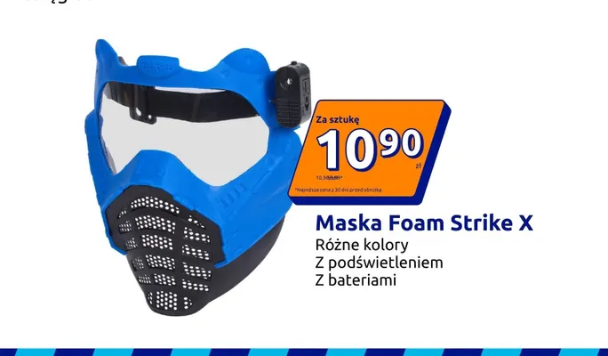 Maska Foam Strike X Toi-Toys promocja w Action