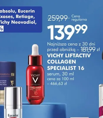 Serum Vichy Liftactiv Collagen Specialist 16 promocja w Super-Pharm