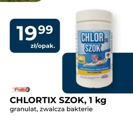Chlor do basenu Chlortix Szok Provas promocja w PSB Mrówka