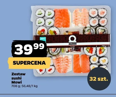 Zestaw sushi Mowi promocja w Netto