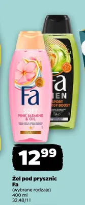 Żel pod prysznic Fa Pink Jasmine & Oil promocja w Netto