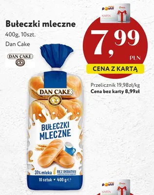 Bułeczki mleczne promocja w Market Point