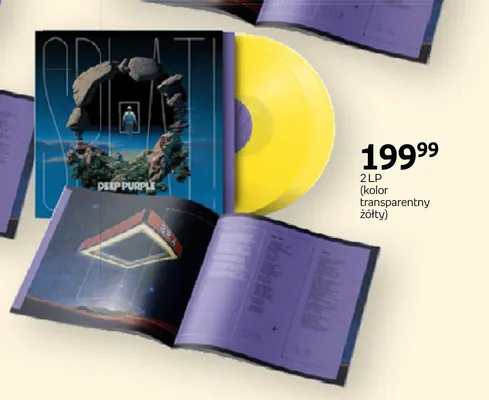 Płyta winylowa Deep Purple SPLAT! 2 LP kolor transparentny żółty promocja w Empik