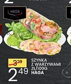 Szynka z warzywami Haga promocja w Wafelek