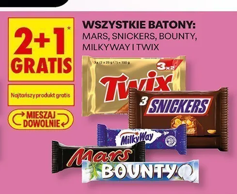 Baton Bounty promocja w Biedronka