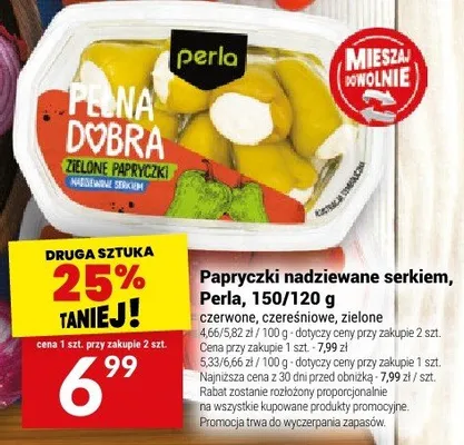Papryczki nadziewane serkiem promocja w Twój Market