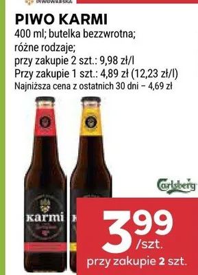 Piwo bezpołowna; różne rodzaje promocja w Stokrotka