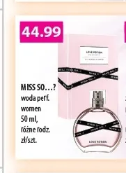 Woda perfumowana dla kobiet Miss So...? promocja w Drogerie Laboo