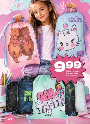 Worek na buty Starpak promocja w Twój Market