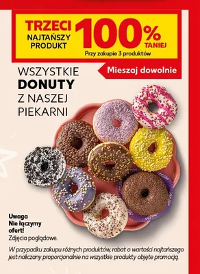 Donuty z naszej piekarni promocja w Kaufland