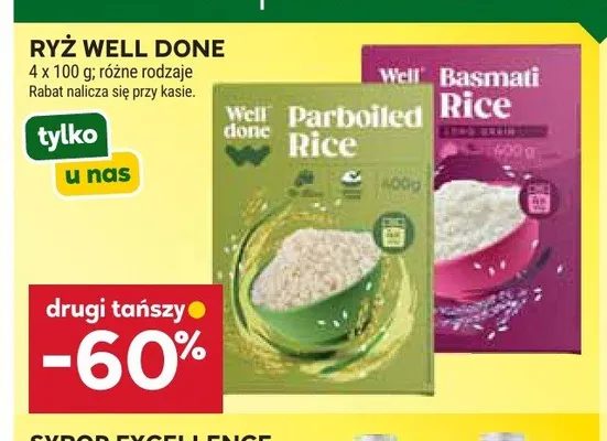 Ryż Well Done promocja w Stokrotka