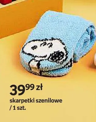 Skarpetki szenilowe Snoopy promocja w Empik