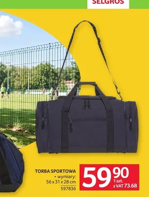 Torba sportowa promocja w Selgros