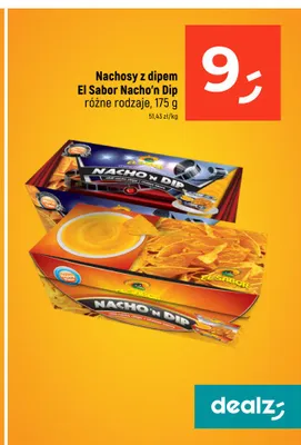 Nachosy z dipem El Sabor Nacho'n Dip Cheese promocja w Dealz